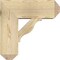 Ekena Millwork Funston Craftsman Rough Sawn Bracket w/ Offset Brace, Douglas Fir, 8"W x 20"D x 20"H BKT0806X20X20FST04RDF - alternate 4